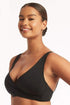 Sea Level Essentials Cross Front B-DD Cup Bikini Top